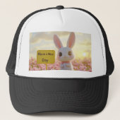 Een pet met een mooie dagzin (Voorkant)