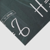 Een Pi-dag vieringsserie ontwerp #1 Tissuepapier (Detail)