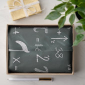 Een Pi-dag vieringsserie ontwerp #4 Tissuepapier (Geschenk)