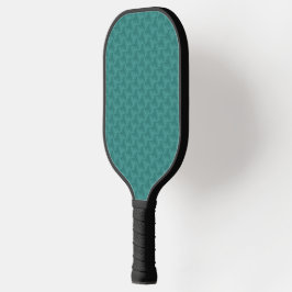 Een pickleball-paddle met een gestructureerd turqu pickleball paddle