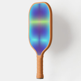 Een pickleball-paddle met een levendig pickleball paddle