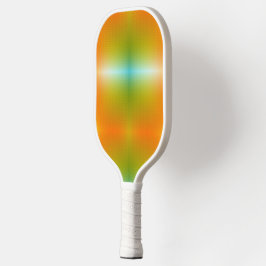 Een pickleball-paddle met een levendig verloopdesi pickleball paddle