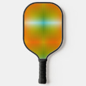 Een pickleball-paddle met een levendig verloopdesi pickleball paddle (Achterkant)