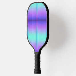 Een pickleball-paddle met een zwarte grip  pickleball paddle