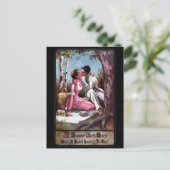 Een picknick en een Kus Briefkaart (Staand voorkant)