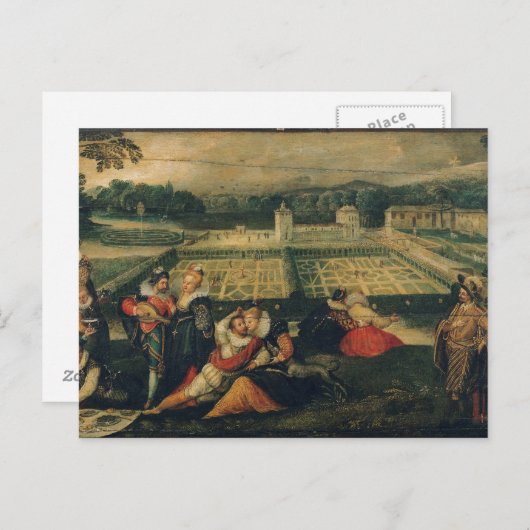 Een picknick in een Park Briefkaart (Voorkant / Achterkant)