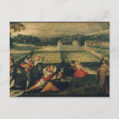 Een picknick in een Park Briefkaart (Voorkant)