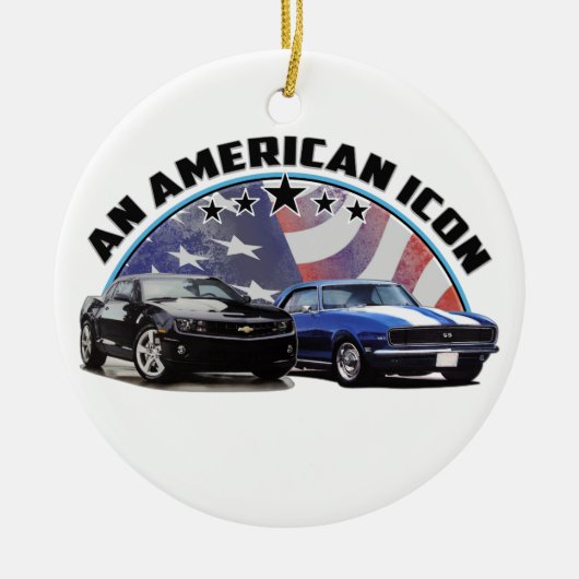 Een pictogram blijft bestaan keramisch ornament (Voorkant)