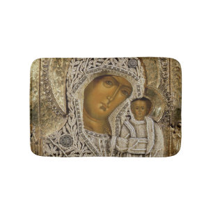 Een pictogram van de Maagd van Kazan Badmat