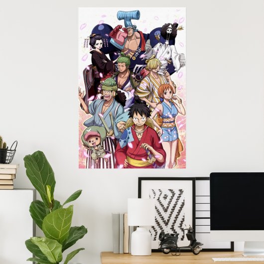 ÉÉN PIECE WANO POSTER (Thuiskantoor)