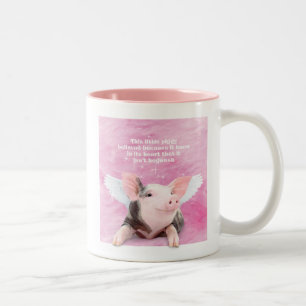 Een pienter veronderstelde tweetonnenkoffie-Mok Tweekleurige Koffiemok
