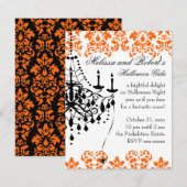 Een piepende en stijlvolle luchters kaart (Voorkant / Achterkant)