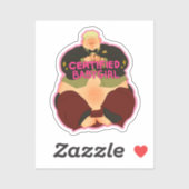 Een piepklein mannetje! sticker (Vel)