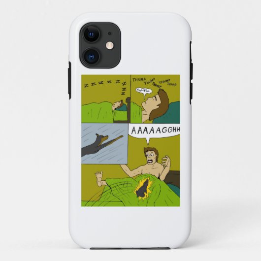 Een pijnlijke wakker Case-Mate iPhone case (Achterkant)