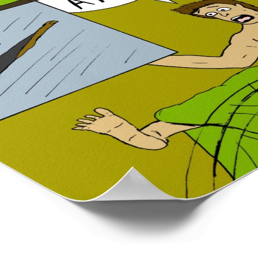 Een pijnlijke wakker poster (Hoek)