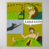 Een pijnlijke wakker poster (Voorkant)