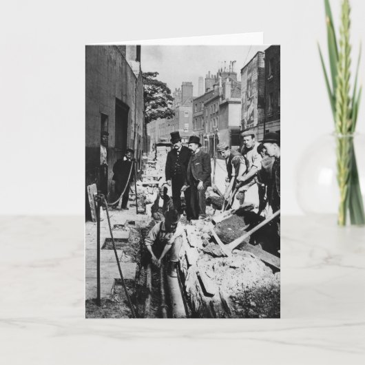 Een pijp bevestigen kaart (Voorkant)