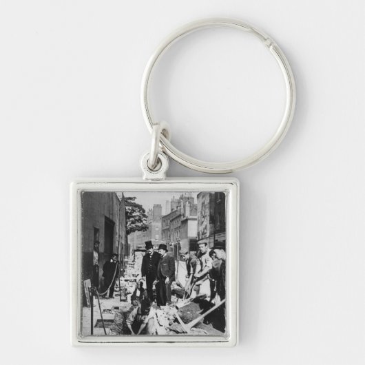 Een pijp bevestigen sleutelhanger (Voorkant)