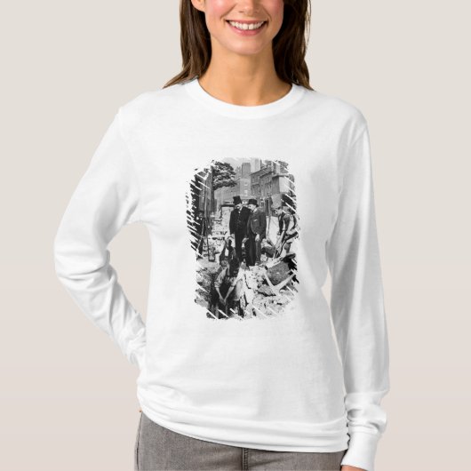 Een pijp bevestigen t-shirt (Voorkant)