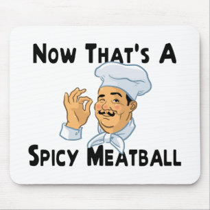 Een pikante Meatball Muismat