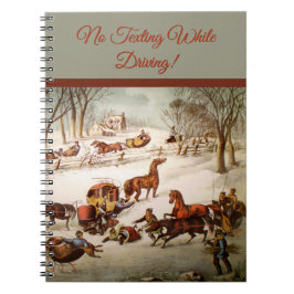 Een pil op het sneeuwNotitieboek Notitieboek