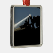 Een piloot bereidt de start voor metalen ornament (Rechts)