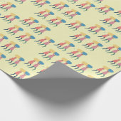 Een pilpatroon dragen cadeaupapier (Hoek)