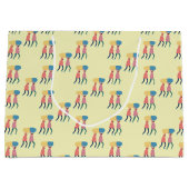 Een pilpatroon dragen groot cadeauzakje (Voorkant)