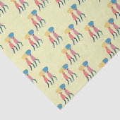 Een pilpatroon dragen tissuepapier (Detail)