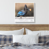 Een pinda gevonden canvas afdruk (Insitu (Slaapkamer))