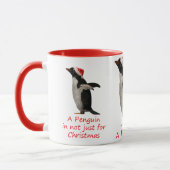 Een pinguïn is niet alleen voor kerstMok Mok (Links)