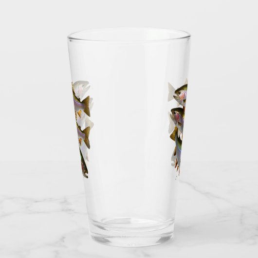 Een pint forel glas (Links)