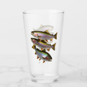 Een pint forel glas (Voorkant)