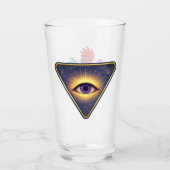 Een pint met de Woo Roo Glas (Achterkant)
