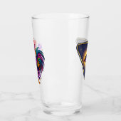 Een pint met de Woo Roo Glas (Links)
