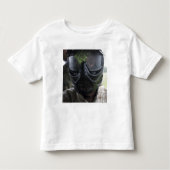 Een pintball-ronde kinder shirts (Voorkant)