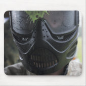 Een pintball-ronde muismat (Voorkant)