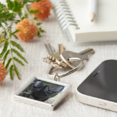 Een pintball-ronde sleutelhanger (Zijkant)