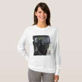 Een pintball-ronde t-shirt (Voorkant volledig)