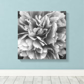 Een pioen met een andere naam canvas afdruk (Insitu (Houten vloer))