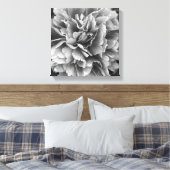 Een pioen met een andere naam canvas afdruk (Insitu (Slaapkamer))