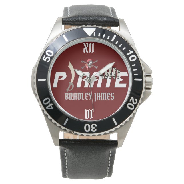 Een piraat | International Talk Like a Pirate Day Horloge (Voorkant)