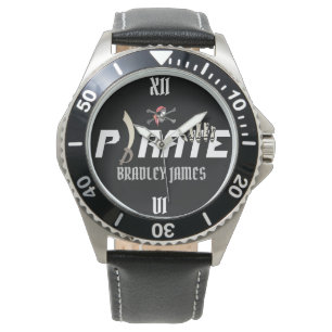 Een piraat   International Talk Like a Pirate Day Horloge