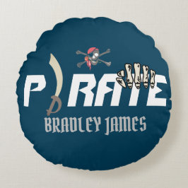 Een piraat | International Talk Like a Pirate Day Rond Kussen