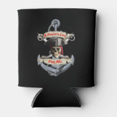 Een piraat leven voor mij blikjeskoeler (Voorkant)