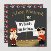 Een piraatbioscoop voor mij kaart (Voorkant / Achterkant)