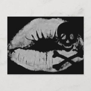 Een piraatkus briefkaart