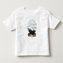Een piraatschip kinder shirts