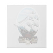 Een piraatschip notitieblok (Voorkant)