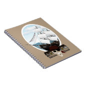 Een piraatschip notitieboek (Rechterzijde)
